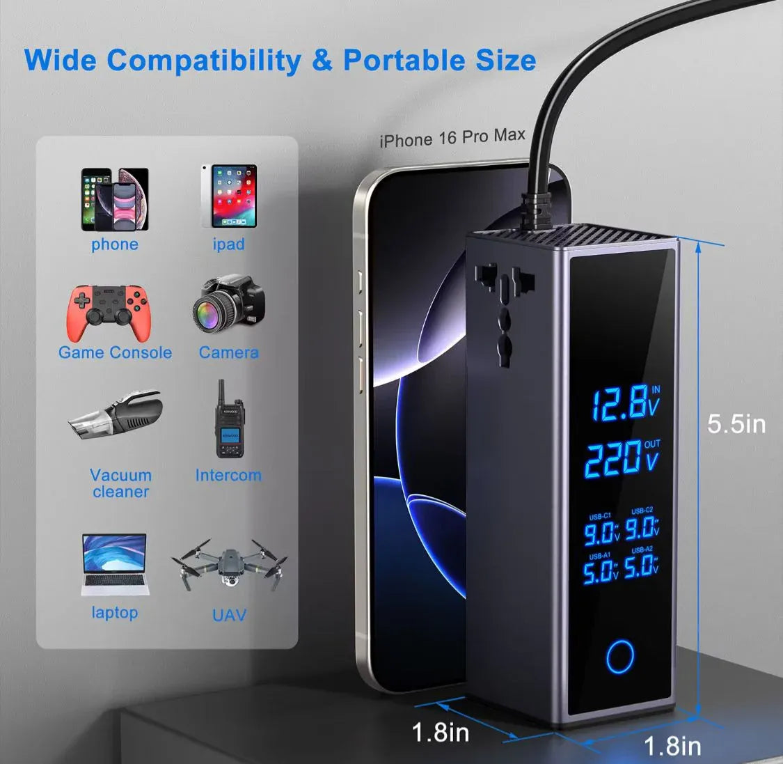 Socket Car Power Inverter