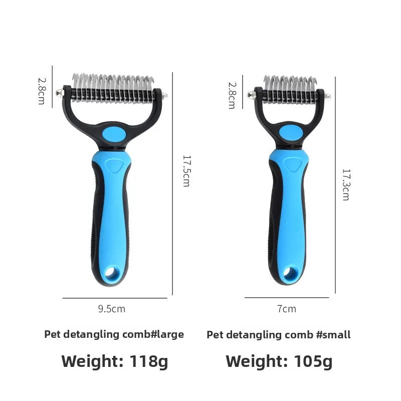 Universal Pet Hair Removal and Detangling Comb