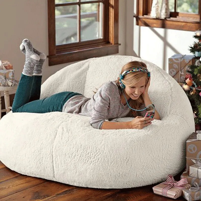 Single Double Bean Bag Sofa