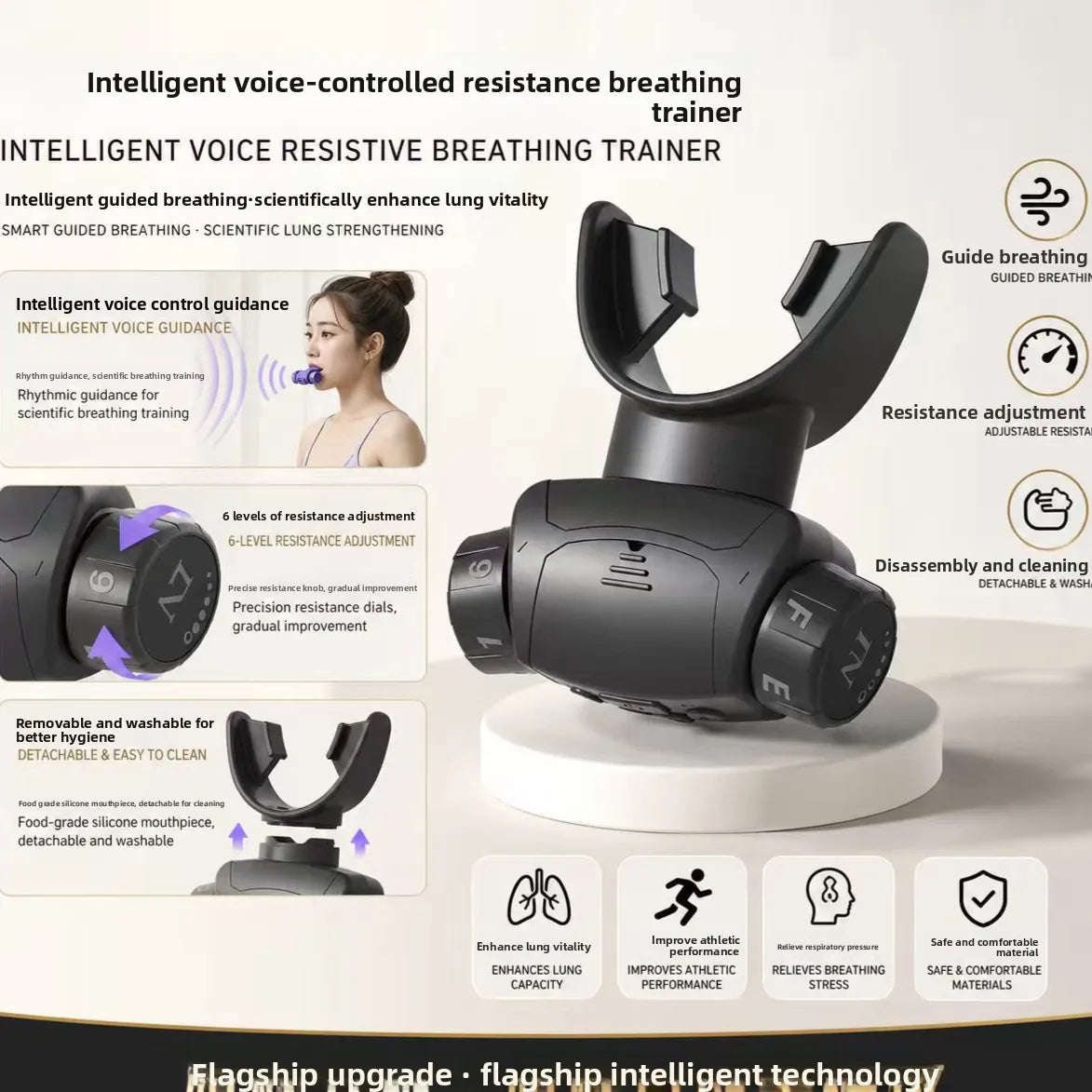 Intelligent Breathing Muscle Trainer