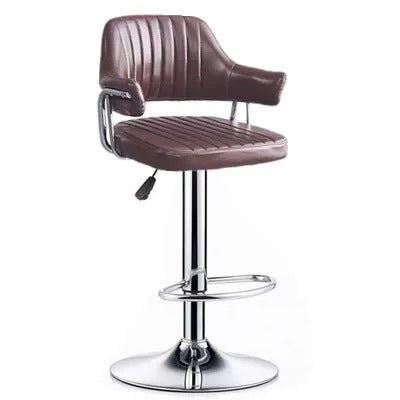 Front desk cash register high stool