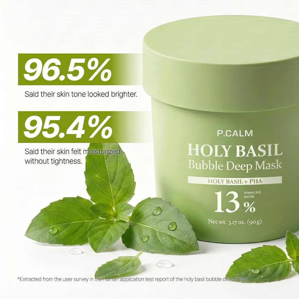 Holy Basil Bubble Deep Mask
