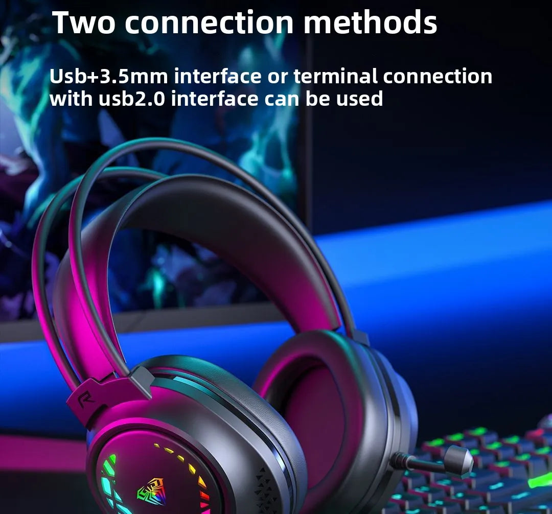 Over-ear wired headphones